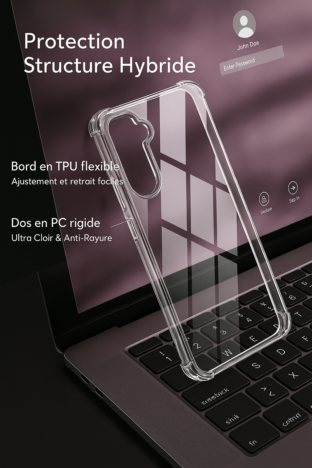 Coque Samsung Hybride Antichoc – Transparence Ultra & Protection Maximale